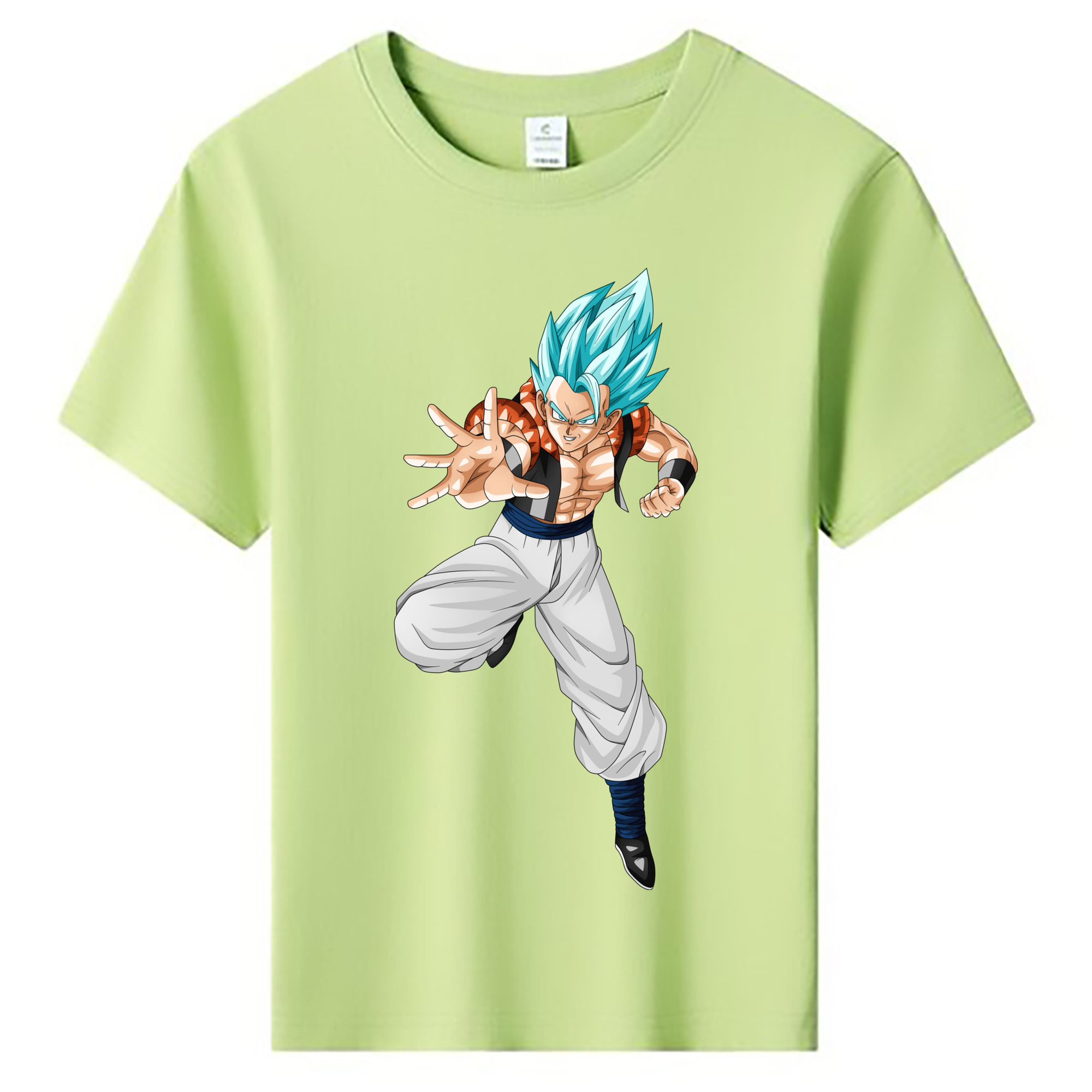 ドラゴンボール ベジータ四世（Bejīta Yonsei）DRAGON BALL Vegeta IV 綿100％キッズTシャツ（フロントプリント）